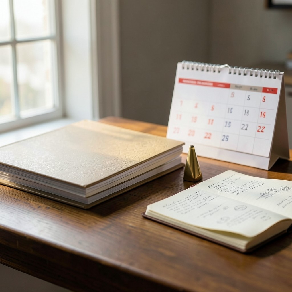 Calendario y documentos relacionados con plazos de jubilación